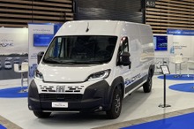 フィアット『デュカト』のEV、改良新型は航続30％拡大…日本導入は？