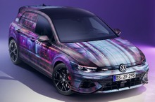 VW『ゴルフGTI』改良新型、ティザー…実車は1月末デビュー