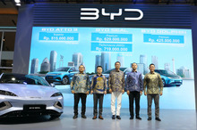 BYD、日本と同じ3車種のEV投入へ…インドネシアモーターショー2024