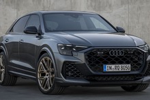アウディの高性能SUV『RS Q8』、600馬力ツインターボ搭載…改良新型を欧州発表