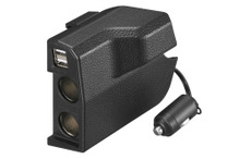 『N-BOX』のデッドスペースを有効活用、カーメイトからフットライト付き増設電源ソケット発売