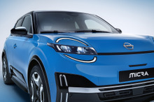 日産『マイクラ』新型、“SUV風デザイン”の小型EVになって登場