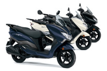 31万7900円で「毎日の走りをワンランクアップ」、スズキの125ccスクーター『バーグマンストリート125EX』発売