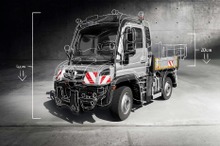 メルセデスベンツ『ウニモグ』、低床仕様登場…荷台高1200mm以下で作業効率向上