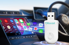 車内すっきり！ ワンタッチでCarPlayがワイヤレスに、「OTTOCAST MINI」発売
