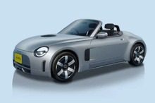 次期『コペン』はFR駆動に、ダイハツ「K-OPEN」初公開…ジャパンモビリティショー2025