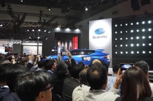 大崎社長「スバルの強みはブランド」、パフォーマンスとアドベンチャー…ジャパンモビリティショー2025