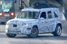 小さくてびっくり！ 噂のメルセデスベンツ「ベビーGクラス」、ついに実車をスクープ