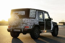 メルセデスベンツ『Gクラス』、「カブリオレ」が復活へ…プロトタイプの写真公開 画像