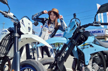 【スズキ DR-Z4S/SM 試乗】足がつかない不安も、走り出したらすっかり忘れました…小鳥遊レイラ 画像