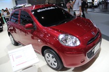 【タイ自動車エキスポ12】日産、総予約台数で第3位