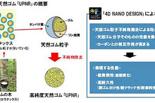 住友ゴム、低燃費と耐摩耗を両立した高純度天然ゴムを開発