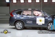 【ユーロNCAP】ホンダ CR-V 新型、欧州が認めた衝突安全性能［動画］