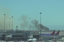 サンフランシスコでアシアナ航空の777が着陸失敗、炎上