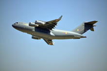 ボーイング、インド空軍に3機目のC-17グローブマスターIIIを空輸