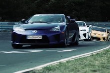 レクサス LFA、ニュルで顧客向けイベント…オーナーの優雅な一日［動画］