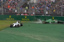 【F1 オーストラリアGP】可夢偉、第1ラップでのクラッシュはマシンの不具合