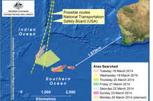 MH370便、捜索範囲を北東に移動…日本の衛星も浮遊物確認