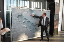 3D画像で見る火星の地質現象 日本科学未来館で展示開始