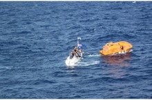 川崎汽船が運航するアンモニア船、インド洋で負傷した乗組員を救助
