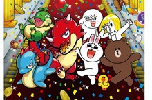 LINEとミクシィが手を組んだ…『モンスターストライク』でキャラが交歓