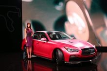 【モスクワモーターショー14】インフィニティは Q50 一色、オールージュも登場