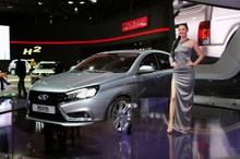 【モスクワモーターショー14】露 アフトワズ の ラーダ、新型セダンの ベスタ 発表…ルノー日産と共同開発