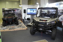 【RISCON14】米国製 小型軽量オフロードビークル…来春導入のホワイトハウス、「日本に合わせ改良」