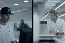 ロズベルグ と ハミルトン、F1 以外でこんな対決［動画］