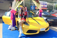 世界の高級車ずらり…タイで差し押さえ自動車232台の競売会