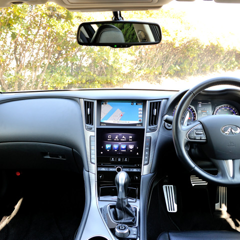 【日産 スカイライン 試乗】世界初のダイレクトアダブティブステアリングに驚く…片岡英明 画像