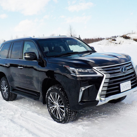 【レクサス LX 雪上試乗】卓越したオフロード性能は雪道でも強力…諸星陽一 画像