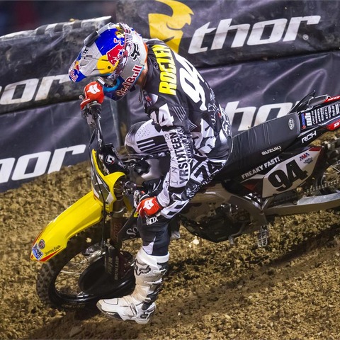 【AMAスーパークロス第5戦】450SXクラス…スズキのロクスンが今季初勝利 画像