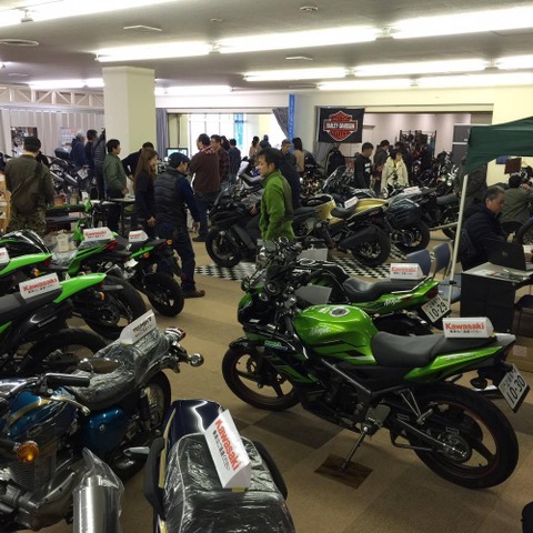 春が待ち遠しい東北のライダー集結…2016 IWATEモーターサイクルフェスタ、14日まで開催 画像