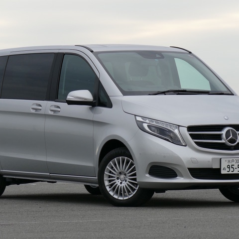 【メルセデスベンツ V220d 試乗】堅牢という説得力…島崎七生人 画像