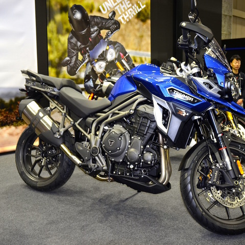 【大阪モーターサイクルショー16】フルモデルチェンジの タイガーエクスプローラーXRX 初公開…トライアンフ 画像
