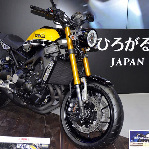 【大阪モーターサイクルショー16】ヤマハ、発売間近の XSR900 を日本公開 画像