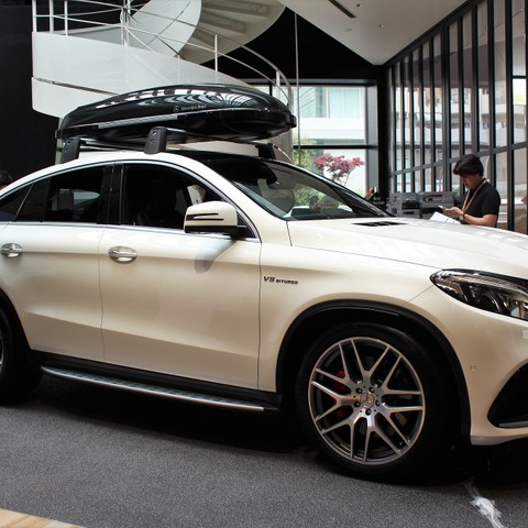 【メルセデス GLEクーペ】Gクラスの真反対に位置するSUV 画像