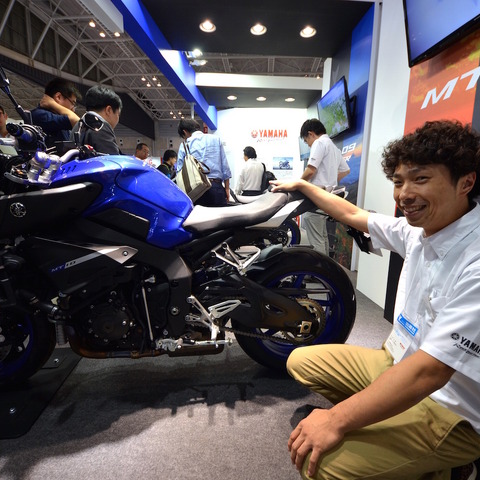 【人とくるまのテクノロジー16】アウトバーンも難なく! ヤマハ MT-10 本邦初公開 画像