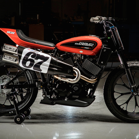 ハーレーの次世代ダートトラックレーサー XG750R がレースデビュー 画像