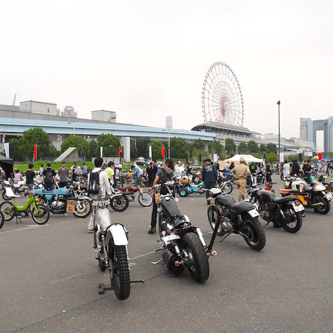 【Deus Bike Build Off 2016】お台場にカスタムバイクが集結! 画像