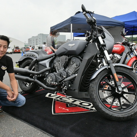 【Deus Bike Build Off 2016】ヴィクトリー・オクテインの日本限定カスタム初披露 画像