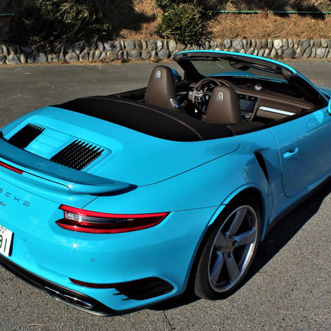 ポルシェ 911ターボ カブリオレ…ツインターボで武装したフラッグシップ［写真蔵］ 画像
