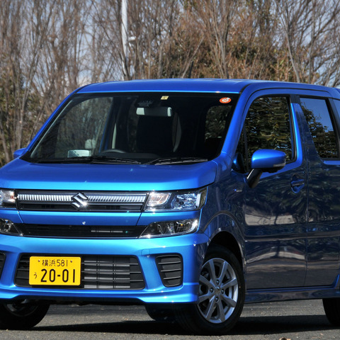 【スズキ ワゴンR 新型】Lサイズミニバン並の迫力フェイス…ハイブリッドFZ［写真蔵］ 画像