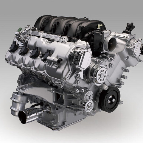 【レクサス LS600h 発表】2番目のエンジン---5.0リットル 画像