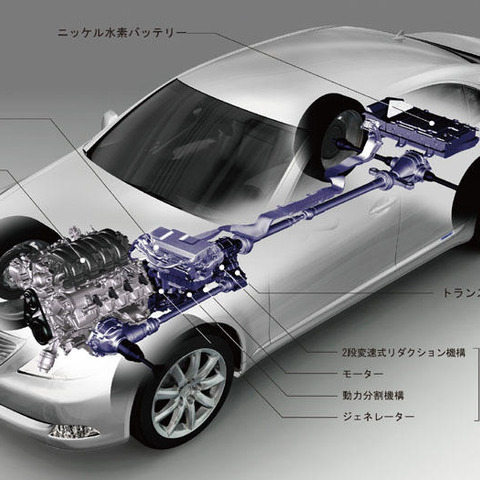 【レクサス LS600h 発表】レクサス ハイブリッド ドライブ 画像