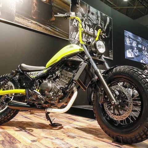 【大阪モーターサイクルショー2017】あの隠れ名車がオシャレに復活…ホンダ レブル250 画像