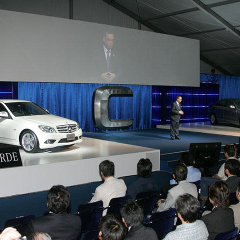 【メルセデスベンツ Cクラス 新型発表】ディーゼルは入れないと… 画像