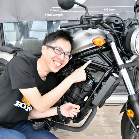 【ホンダ レブル500/250】“くびれ”にこだわった…電装BOXを設置 開発者談 画像