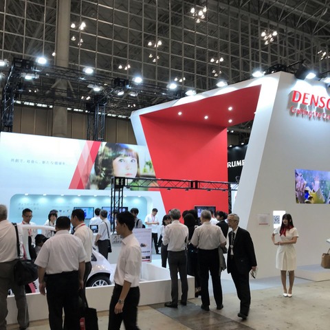 【CEATEC 2017】グラフィカルなQRコードをコンテンツとして活用…デンソー 画像